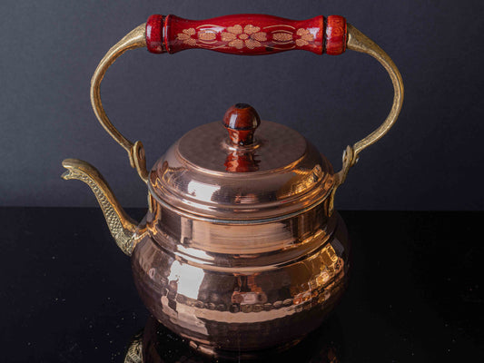 Anatolian Dragon Spout copper Kettle