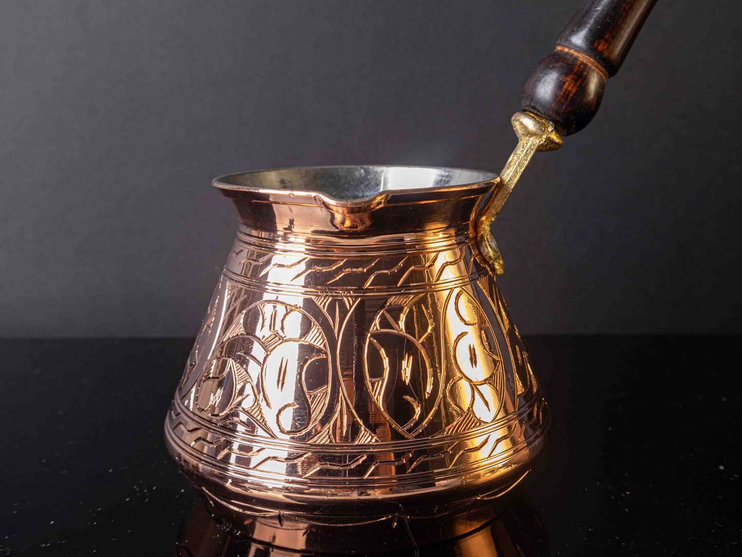 Sultana Copper Cezve – Turkish Coffee Pot