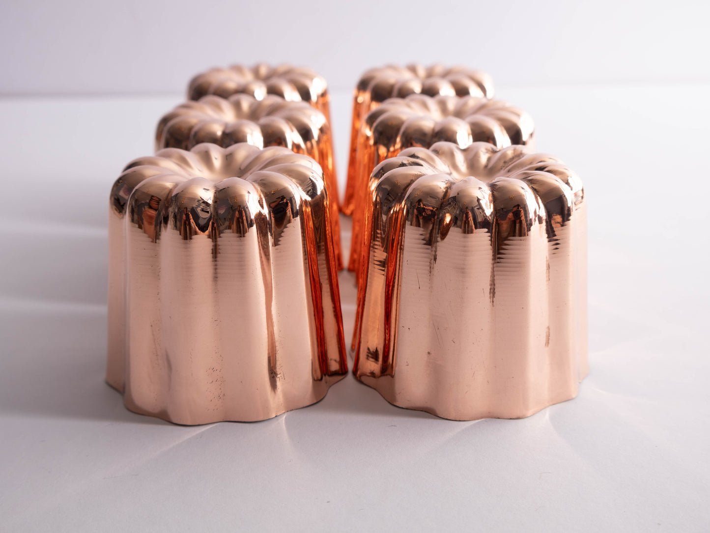 Heritage Copper Canelé Mold Set – French-Style Molds