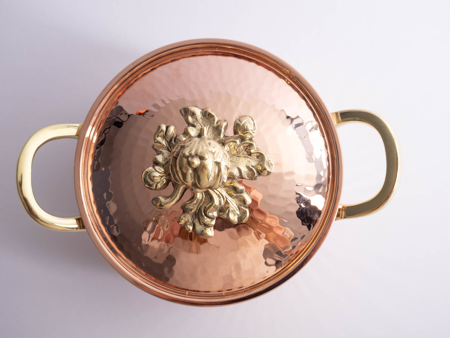 Ottoman Bloom Copper Set - Turkish Cookware