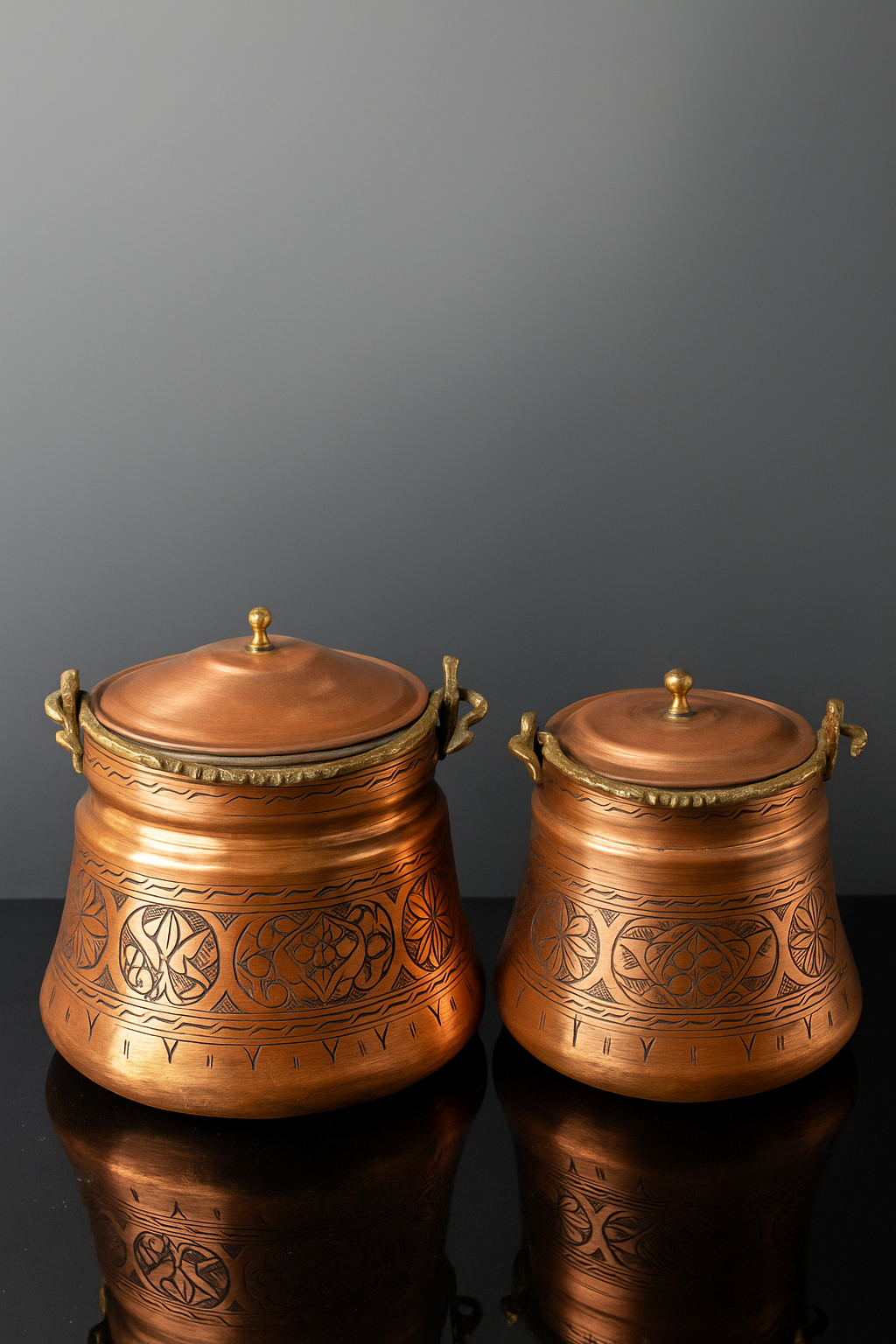 Handmade Copper Yogurt Bucket – Traditional Turkish Tin-Lined 2L & 3L Bakraç