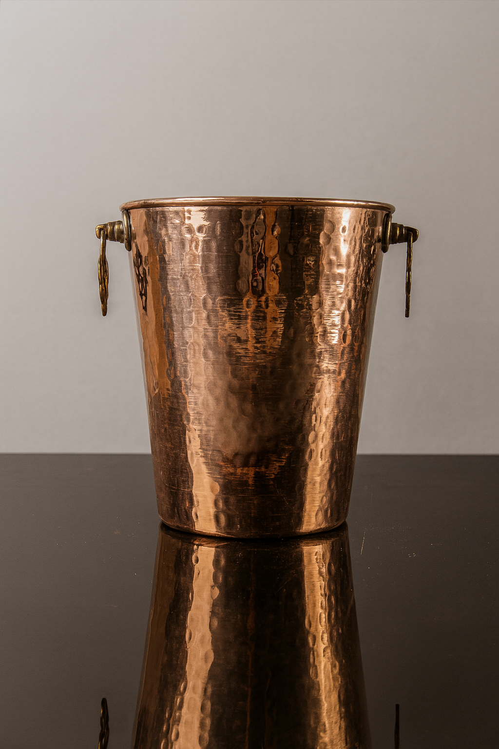 Hammered Copper Wine Cooler – Handmade Bottle Chiller