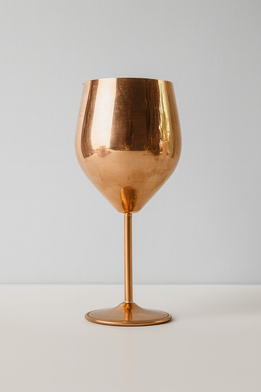 Handmade Vine-Gall Copper Goblet – 500 ml