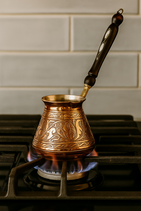 Sultana Copper Cezve – Turkish Coffee Pot