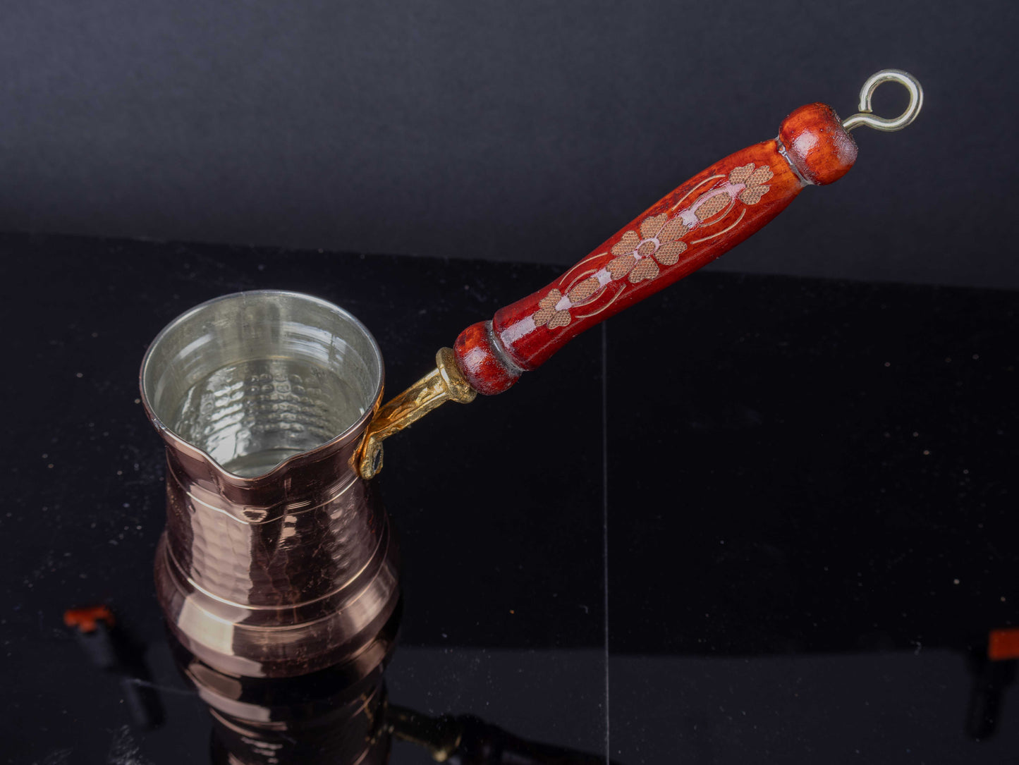 Pera Copper Coffee Pot - Traditional Turkish Coffee Pot