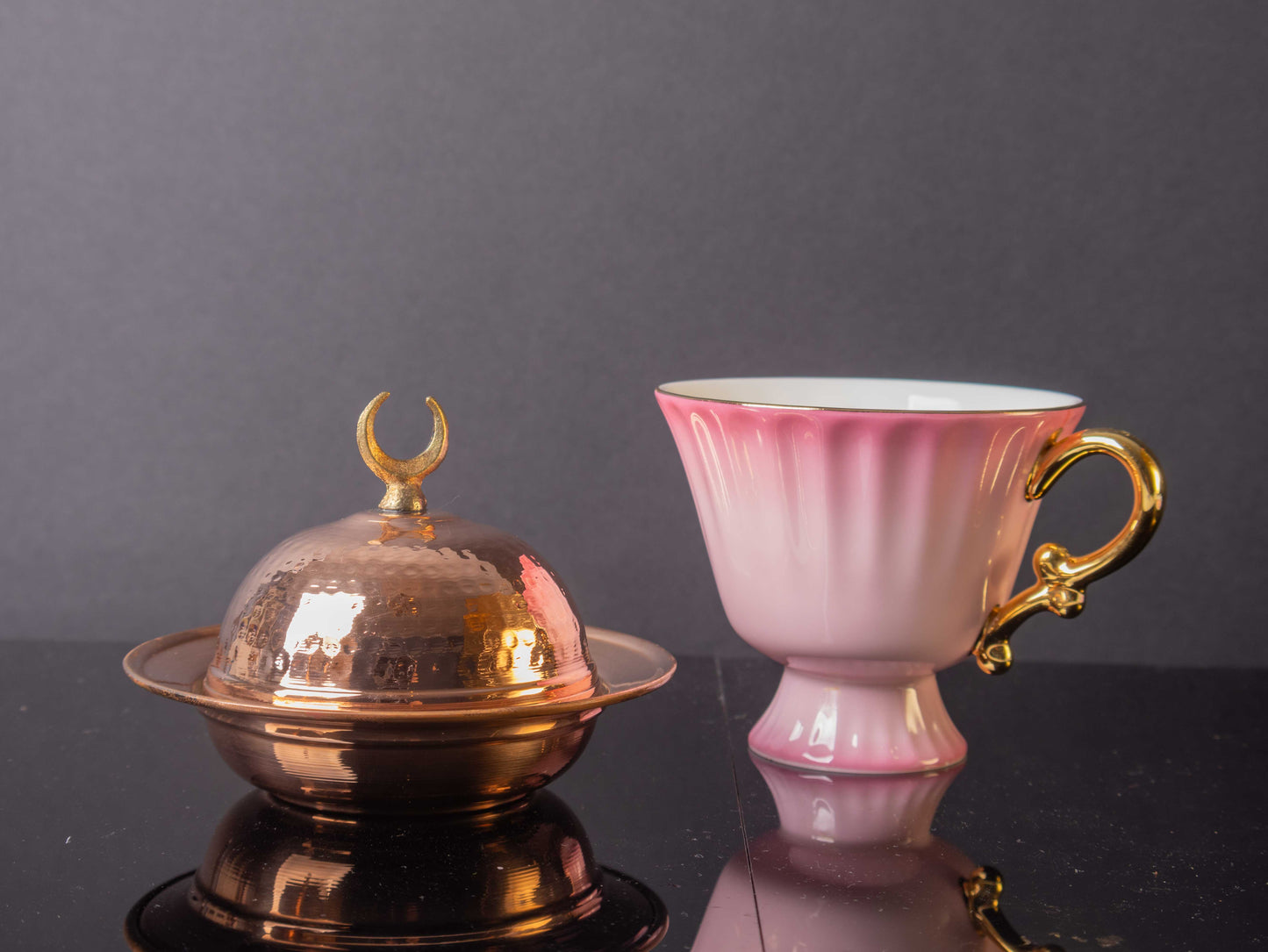 Handmade Copper Mini Container Pot – Authentic Turkish Craftsmanship