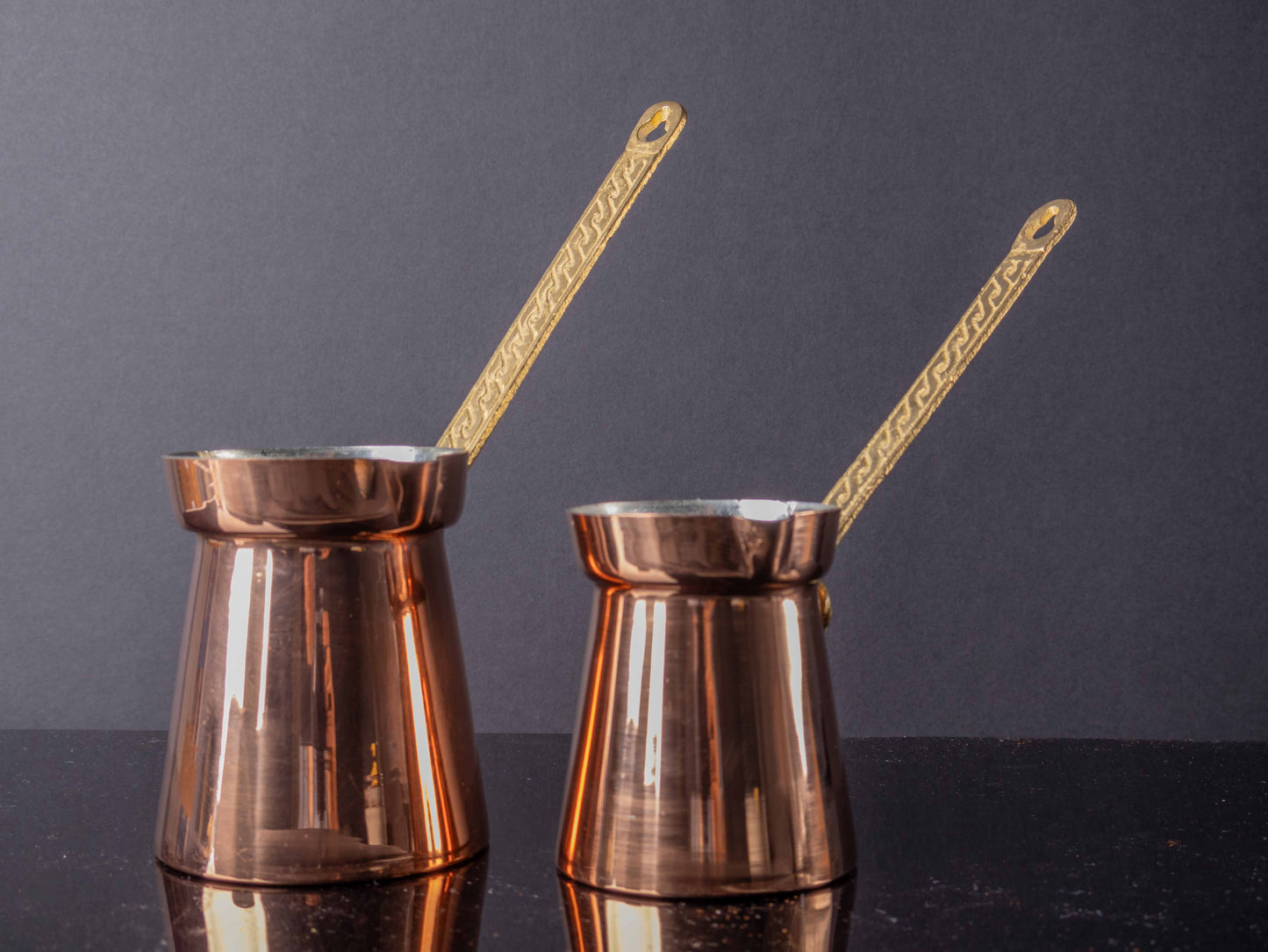 Monarch Copper Cezve Coffee Pot– Traditional Turkish Coffee Pot
