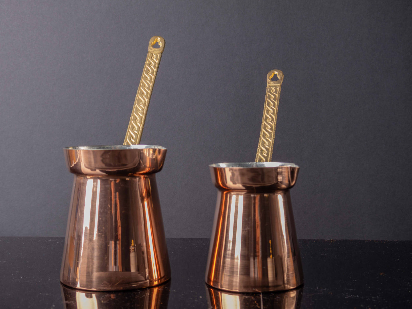 Monarch Copper Cezve Coffee Pot– Traditional Turkish Coffee Pot
